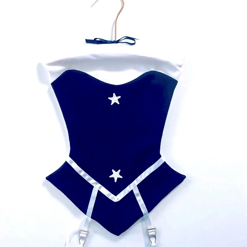 Christmas stocking alternative nautical corset multifunction accessory bag